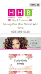 Mobile Screenshot of healthyhairbar.com